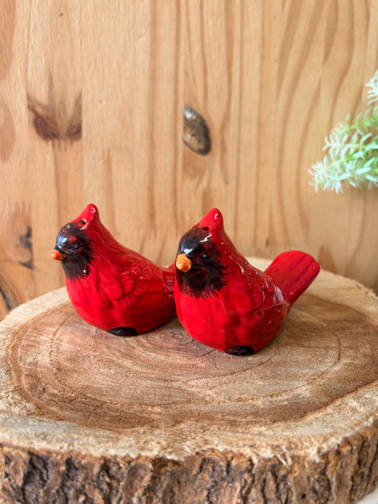 Cardinal Salt & Pepper Shakers (Local Pick Up Only)