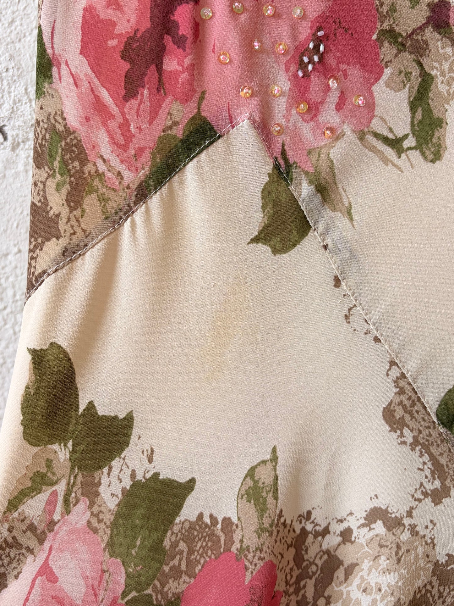 Beaded Floral Dress : 22W