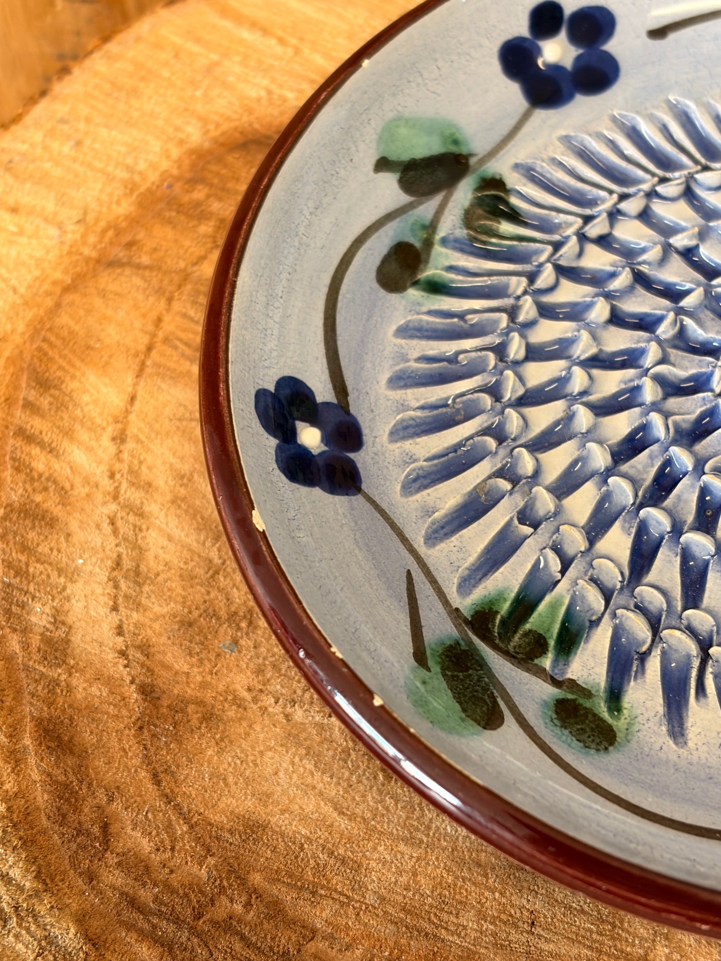 Handmade Little Textured Plate (Local Pick Up Only)