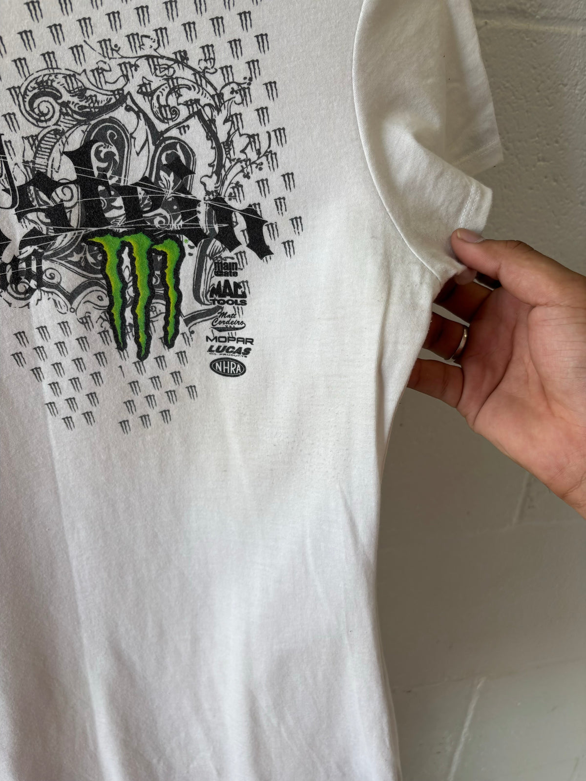 Y2K Monster Baby Tee : M