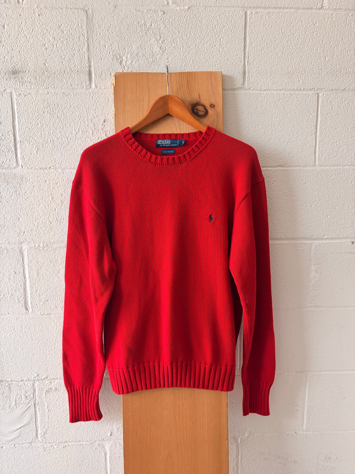 Red Polo Ralph Lauren Sweater : L