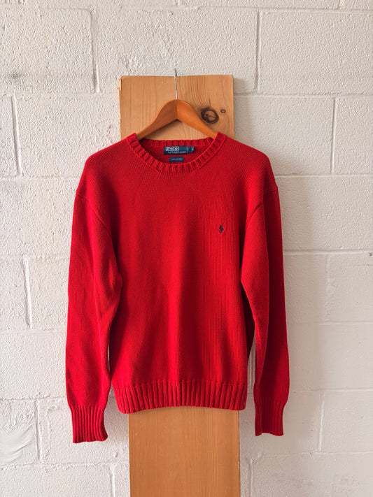 Red Polo Ralph Lauren Sweater : L
