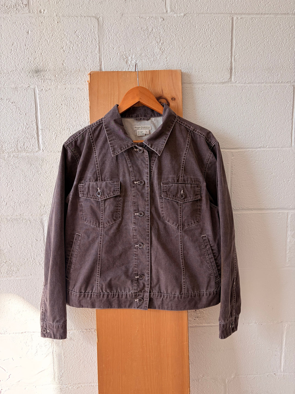 Vtg Brown Royal Robbins Jacket : XL