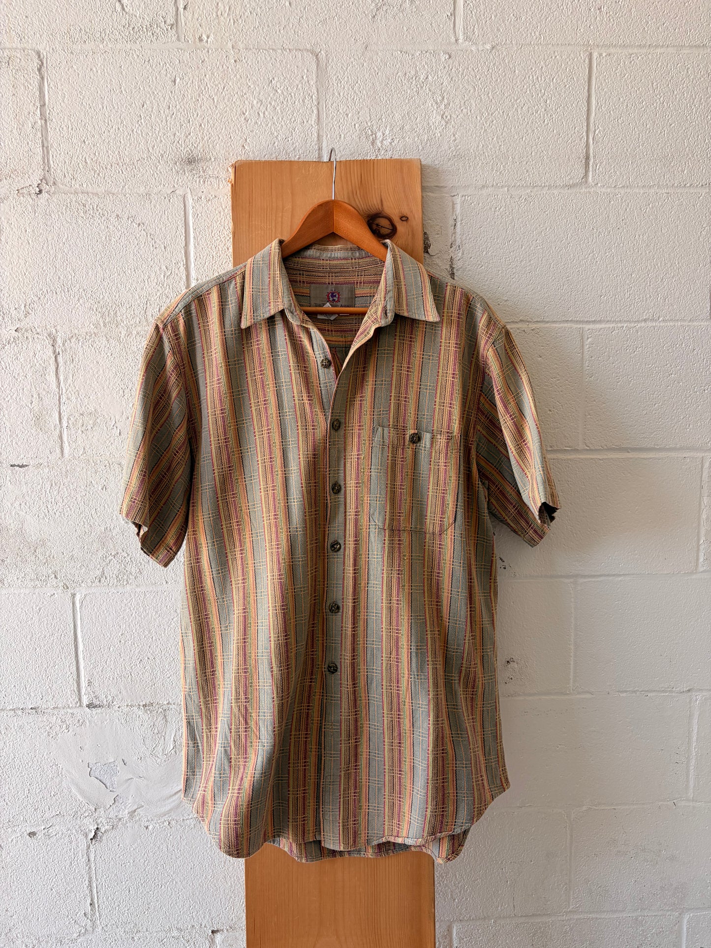 Vtg Territoy Ahead Button Down : LT