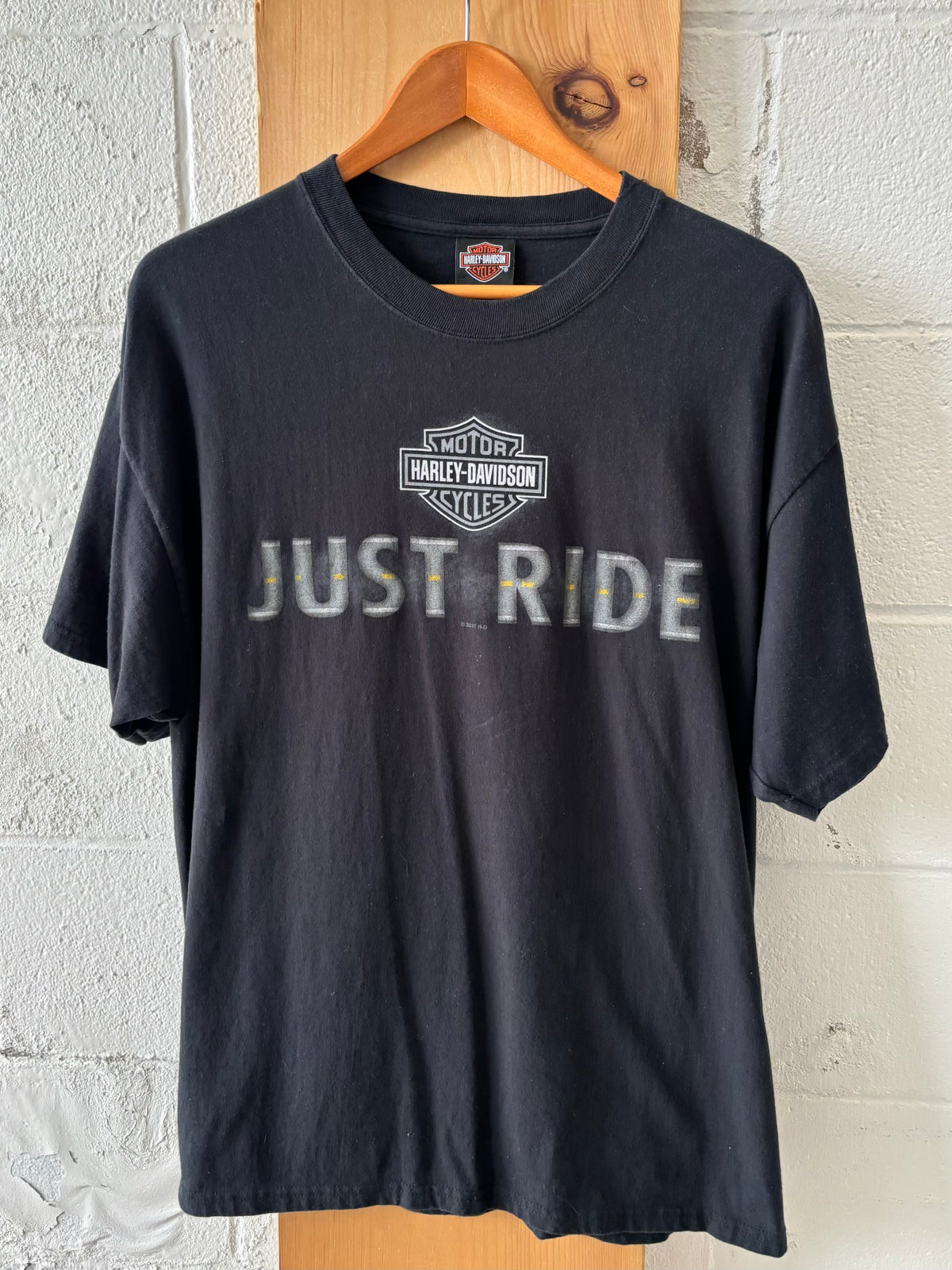 “Just Ride” Harley Tee : XL