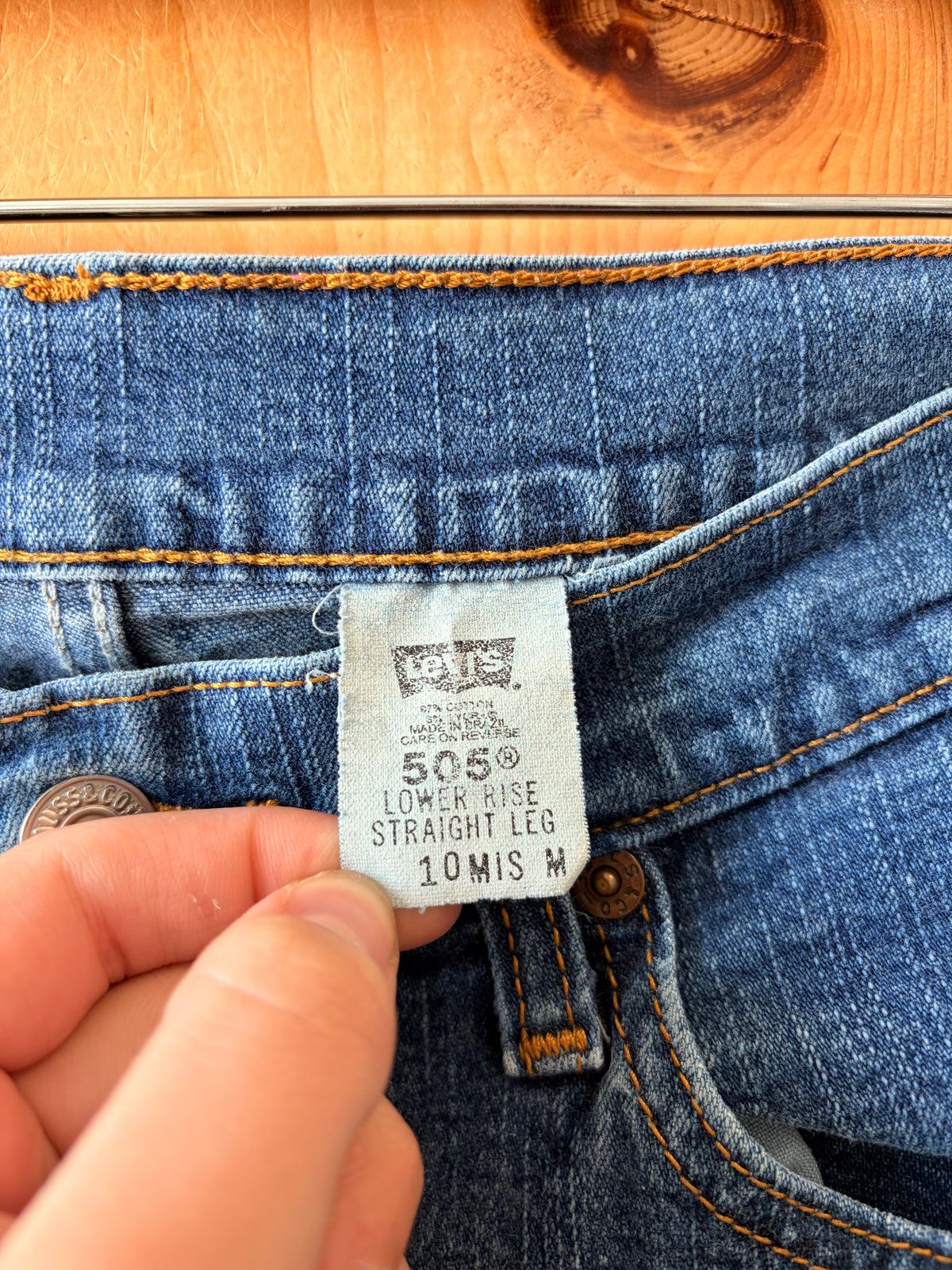 ‘02 Levi’s 505 Jeans : Misses 10