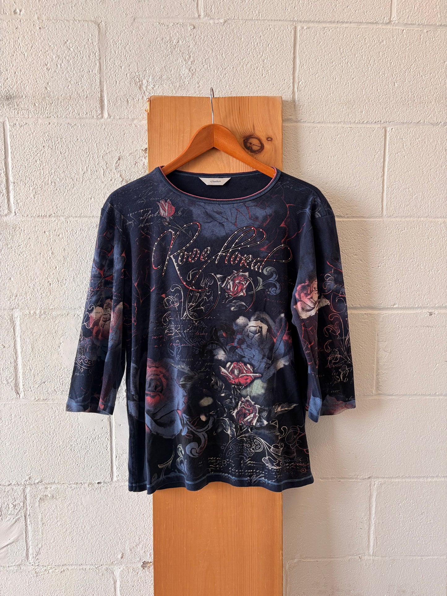 Y2K Rose Top : L
