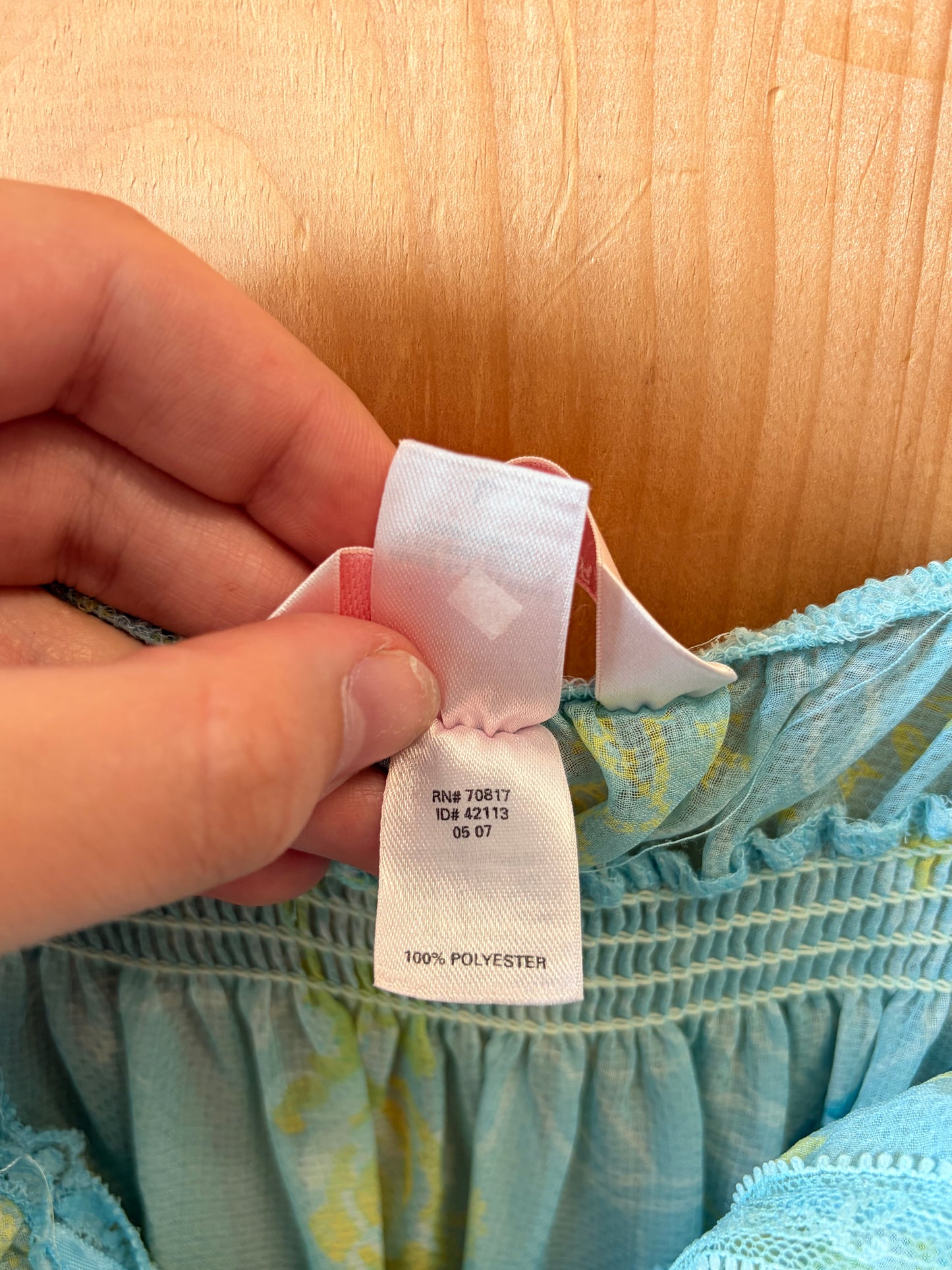 Victoria’s Secret Blue Babydoll Nightgown : L