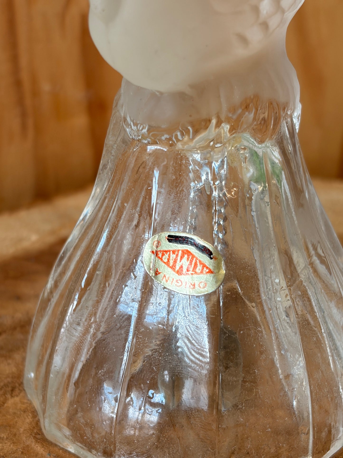 Vtg Glass Swan Bell (Local Pick Up Only)