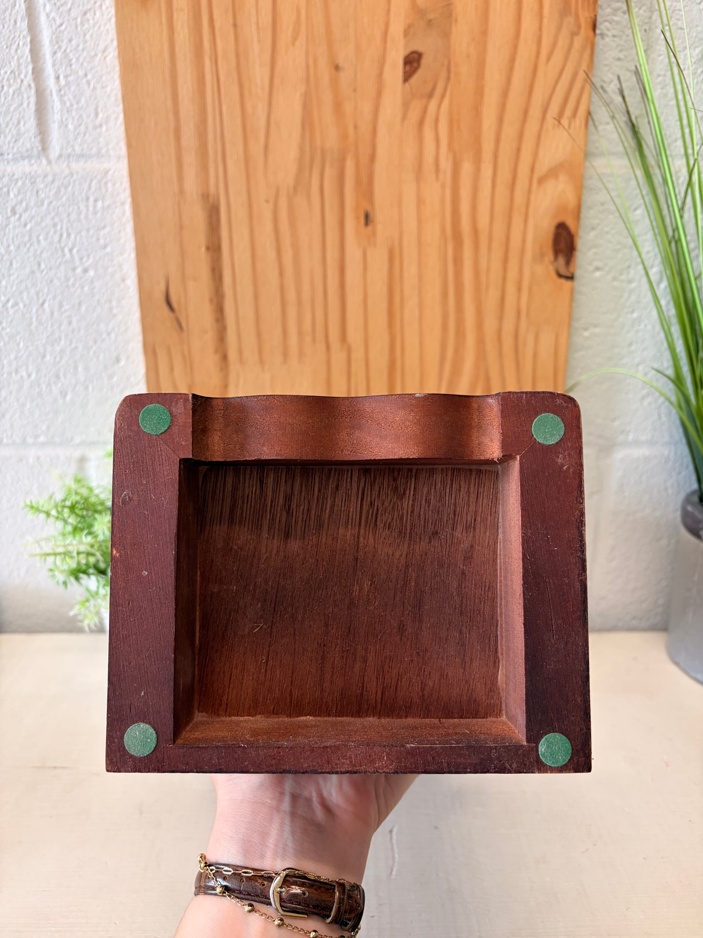 Wooden Mirrored Jewelry Box (Local Pick Up Only)