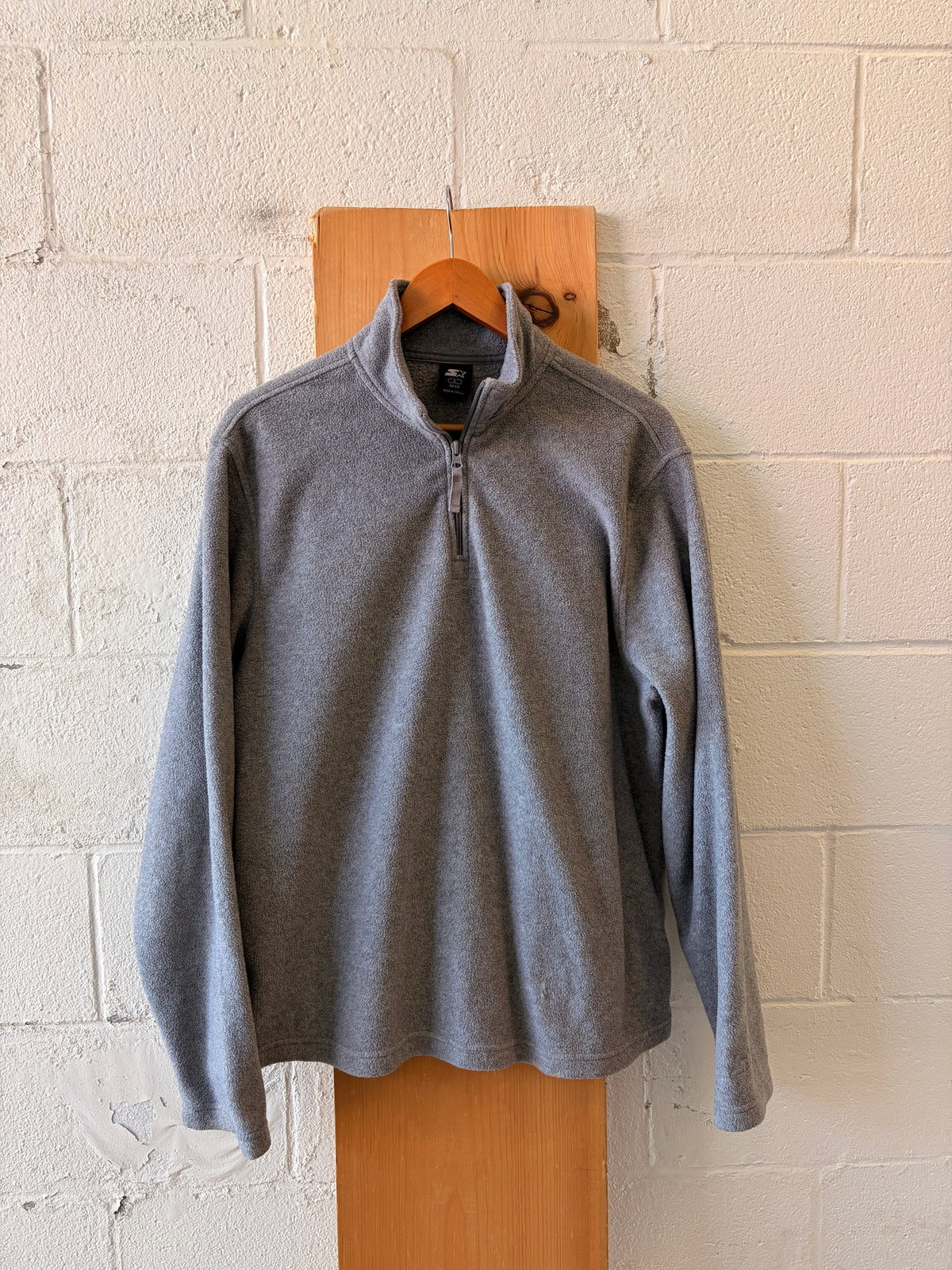 Starter Fleece Quarter Zip : L