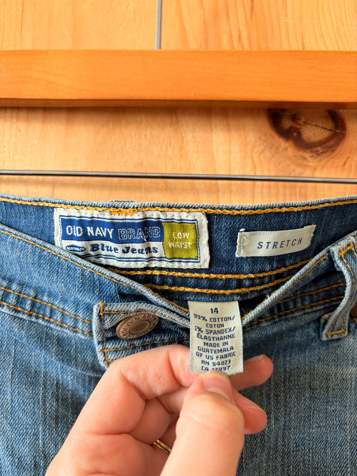 ‘05 Denim Mini Skirt : 14