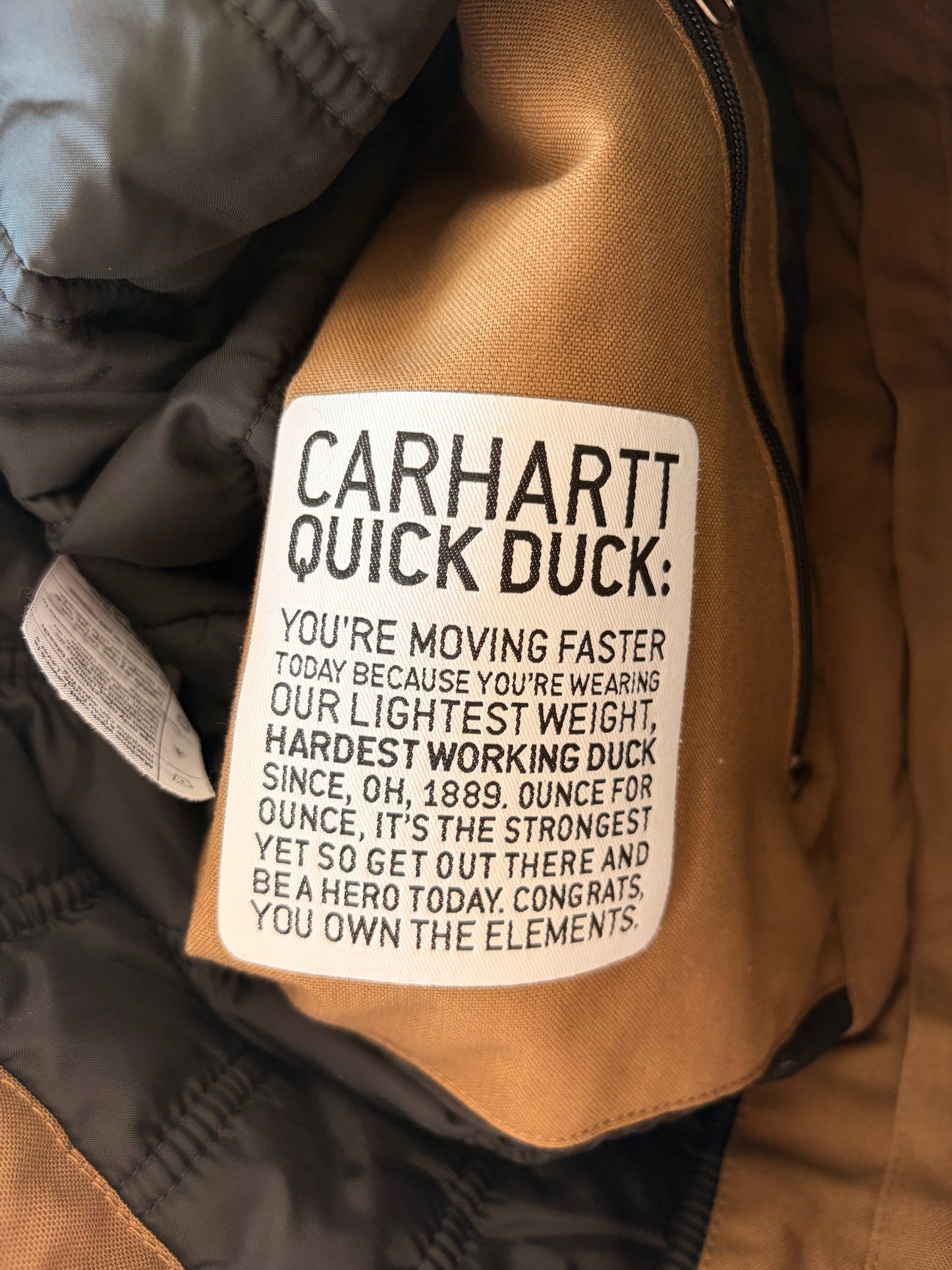 Carhartt Quick Duck Jacket : L