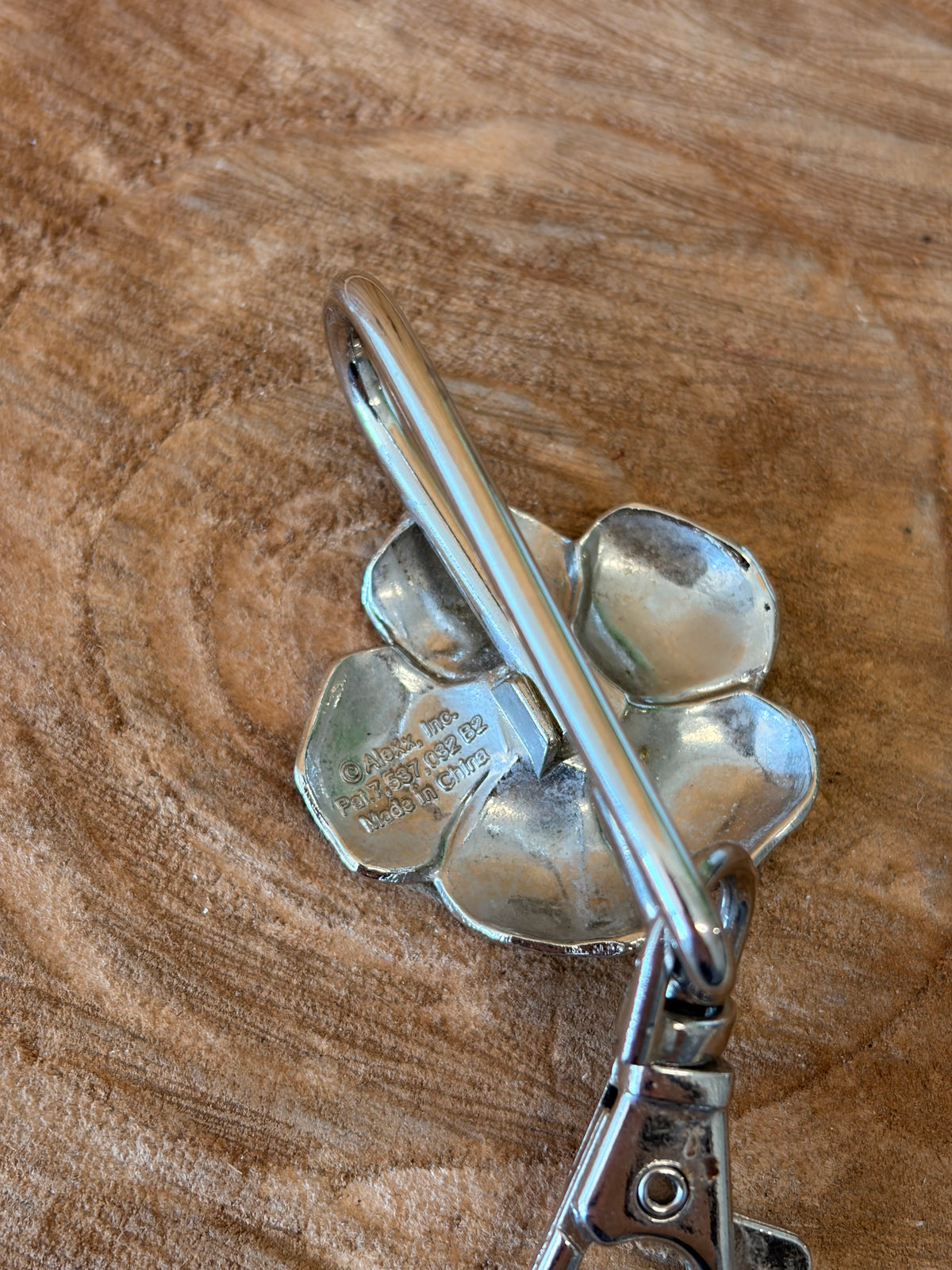 Floral Purse Hook Keychain