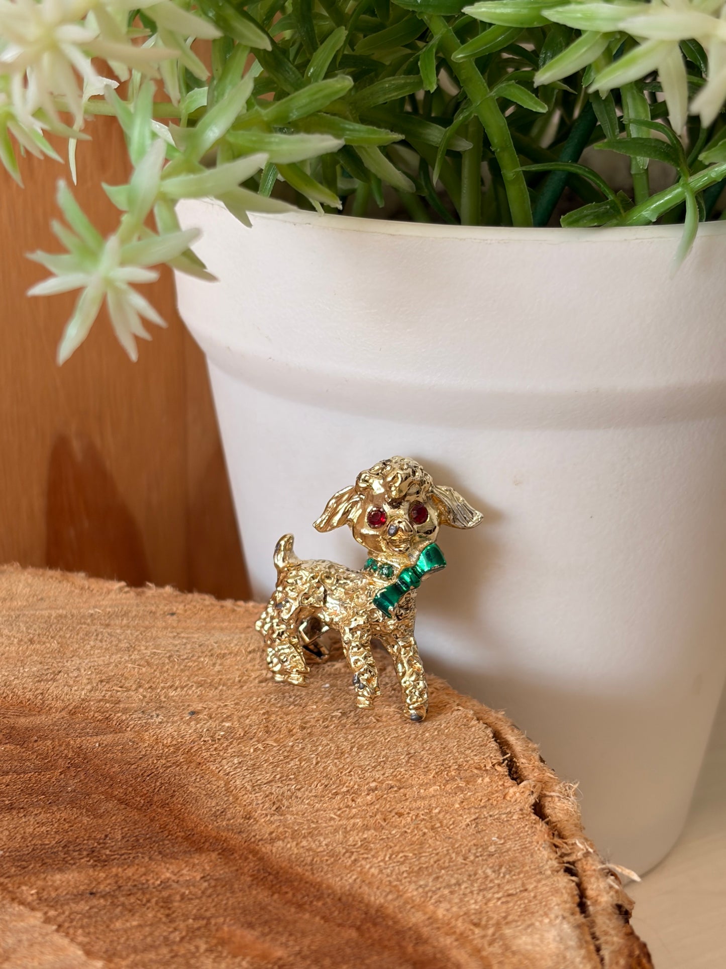 Vtg Lamb Brooch