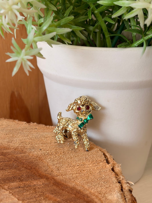Vtg Lamb Brooch