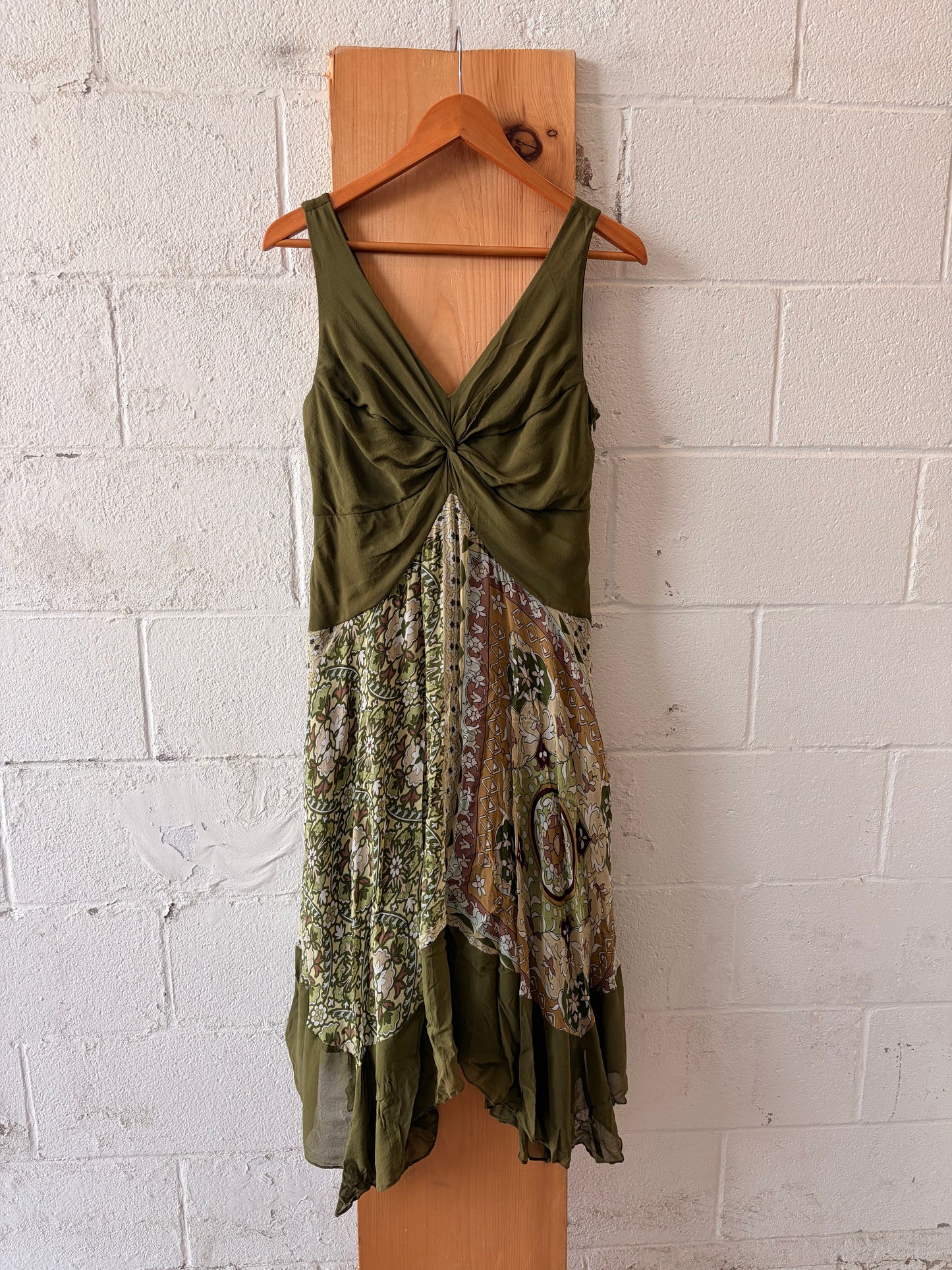 Olive Paisley Dress : 12