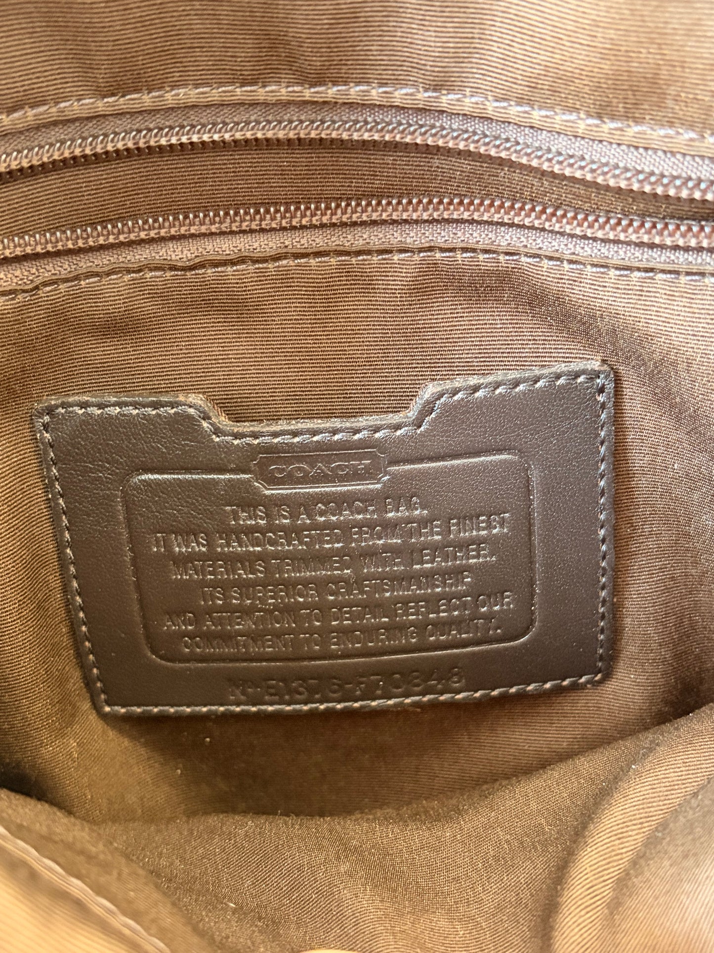 Coach Camo Crossbody Bag