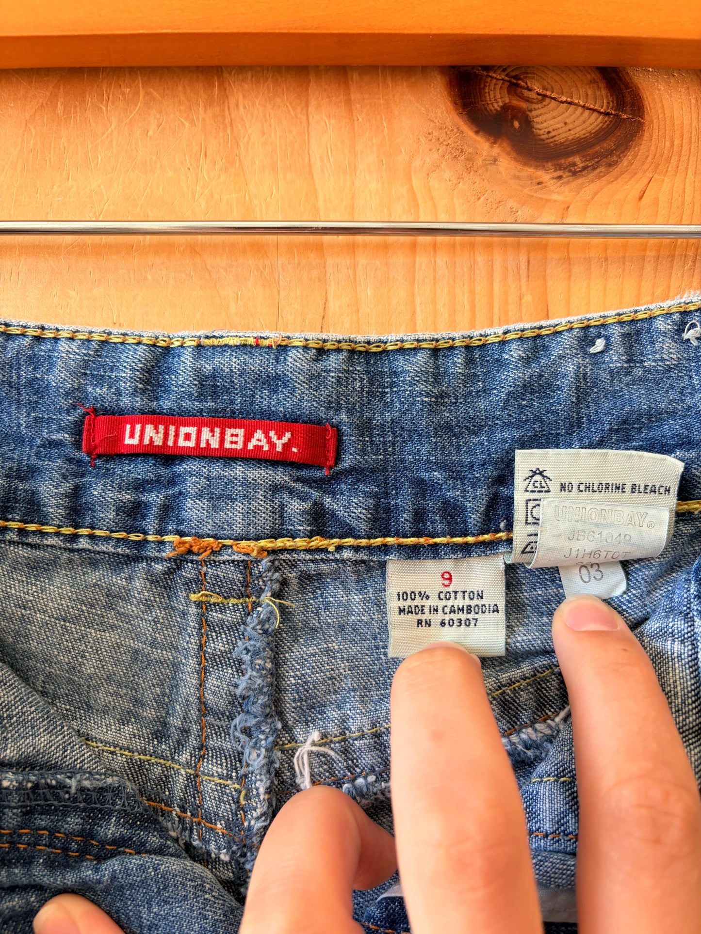 Unionbay Drawstring Denim Shorts : 9