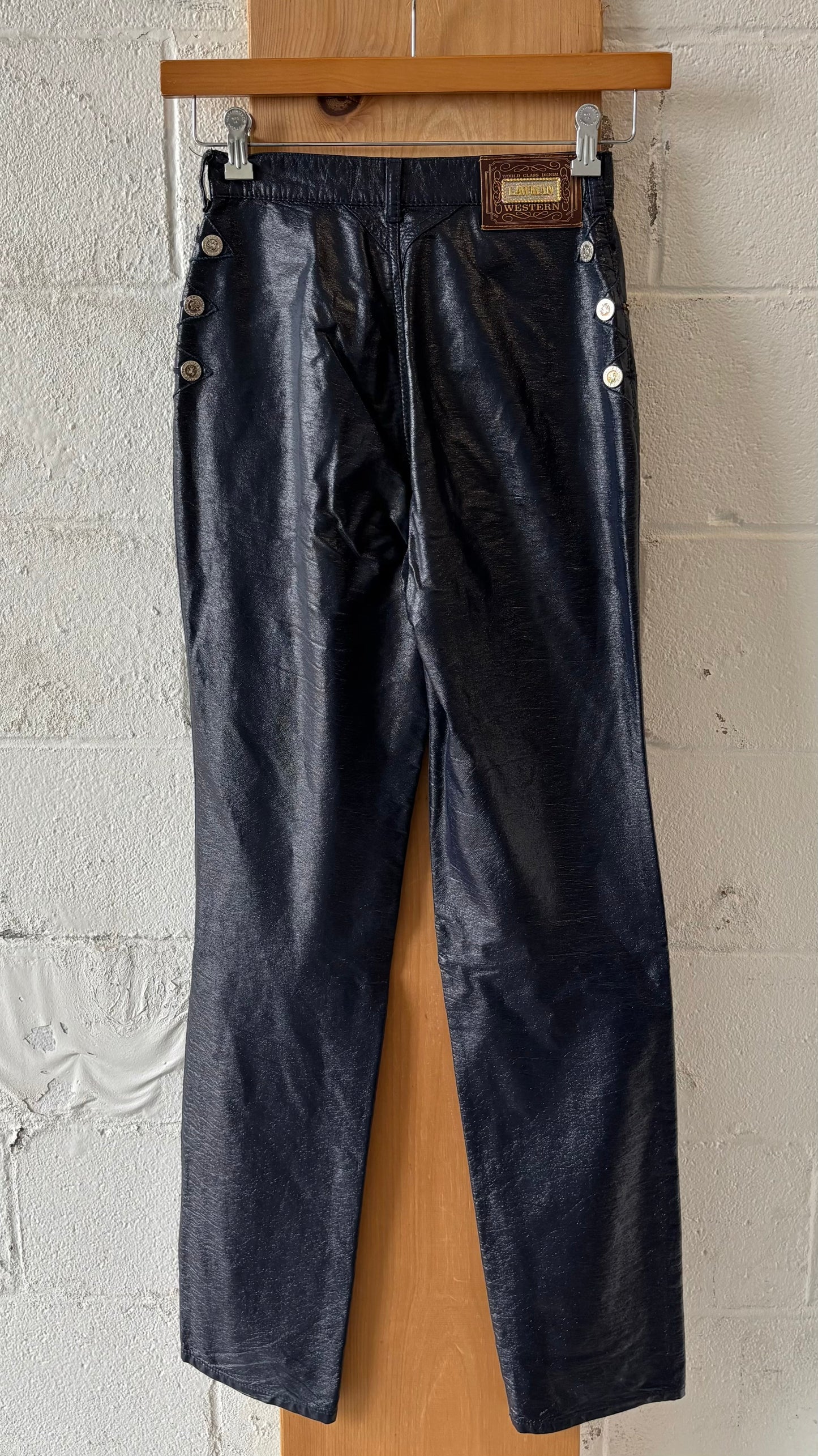 Lawman Vinyl Blue Jeans : 5