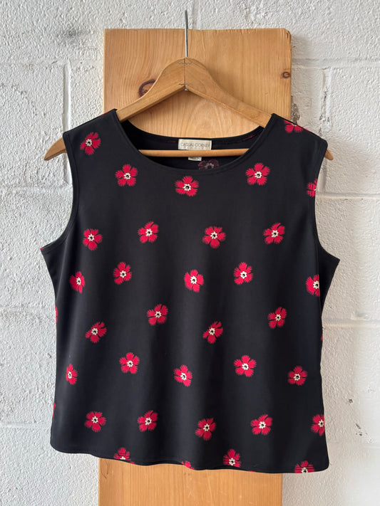 Floral Print Tank : L