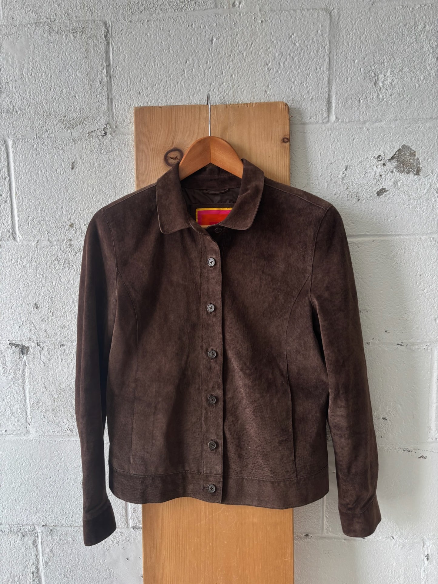 Brown Suede Jacket : M