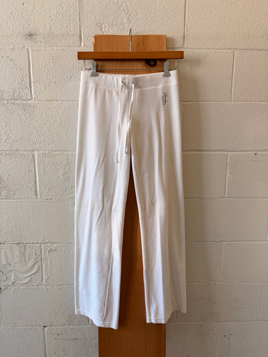 White Juicy Couture Track Pants : S