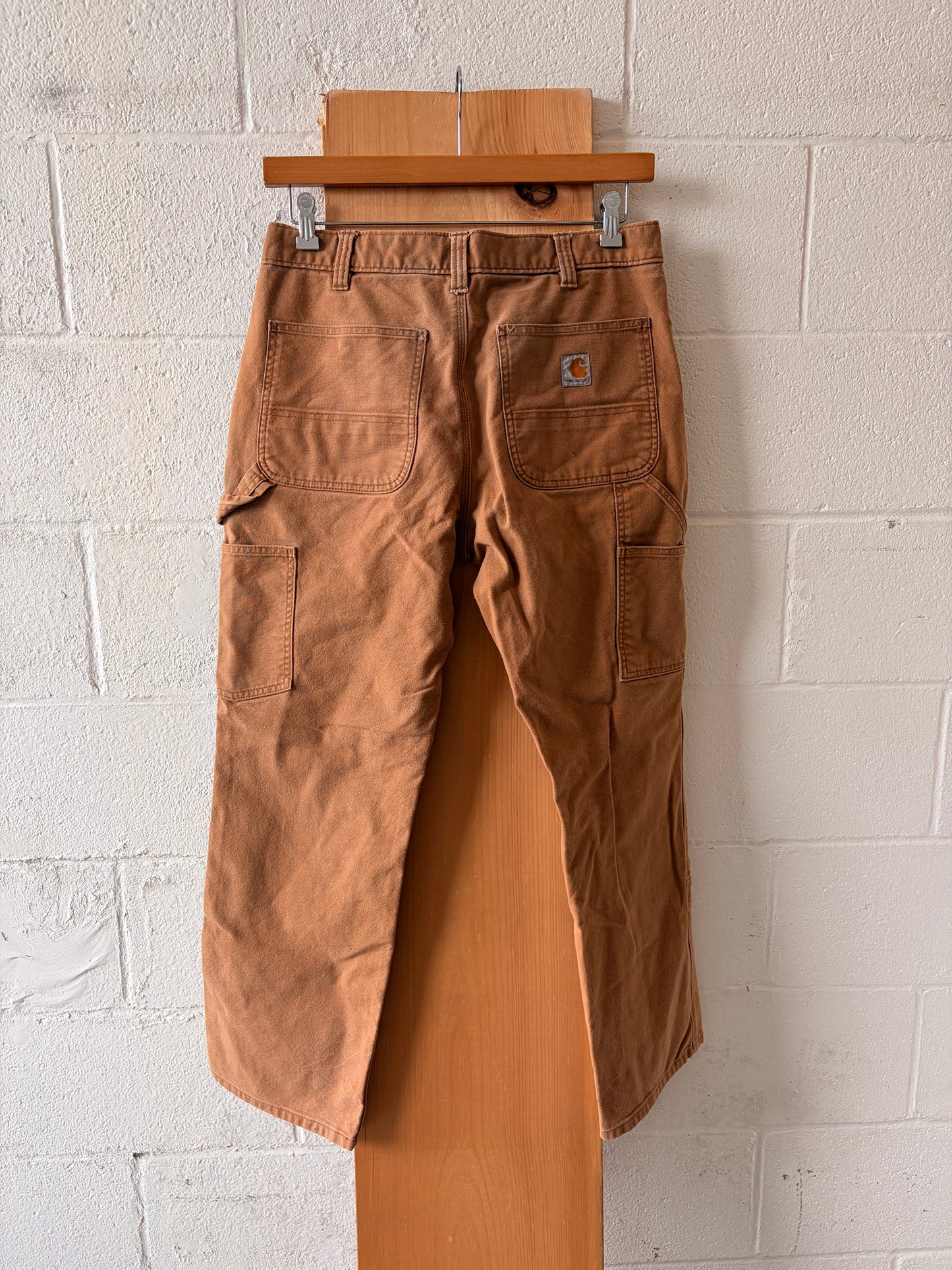Carhartt Tan Double Knee Pants : 34x30