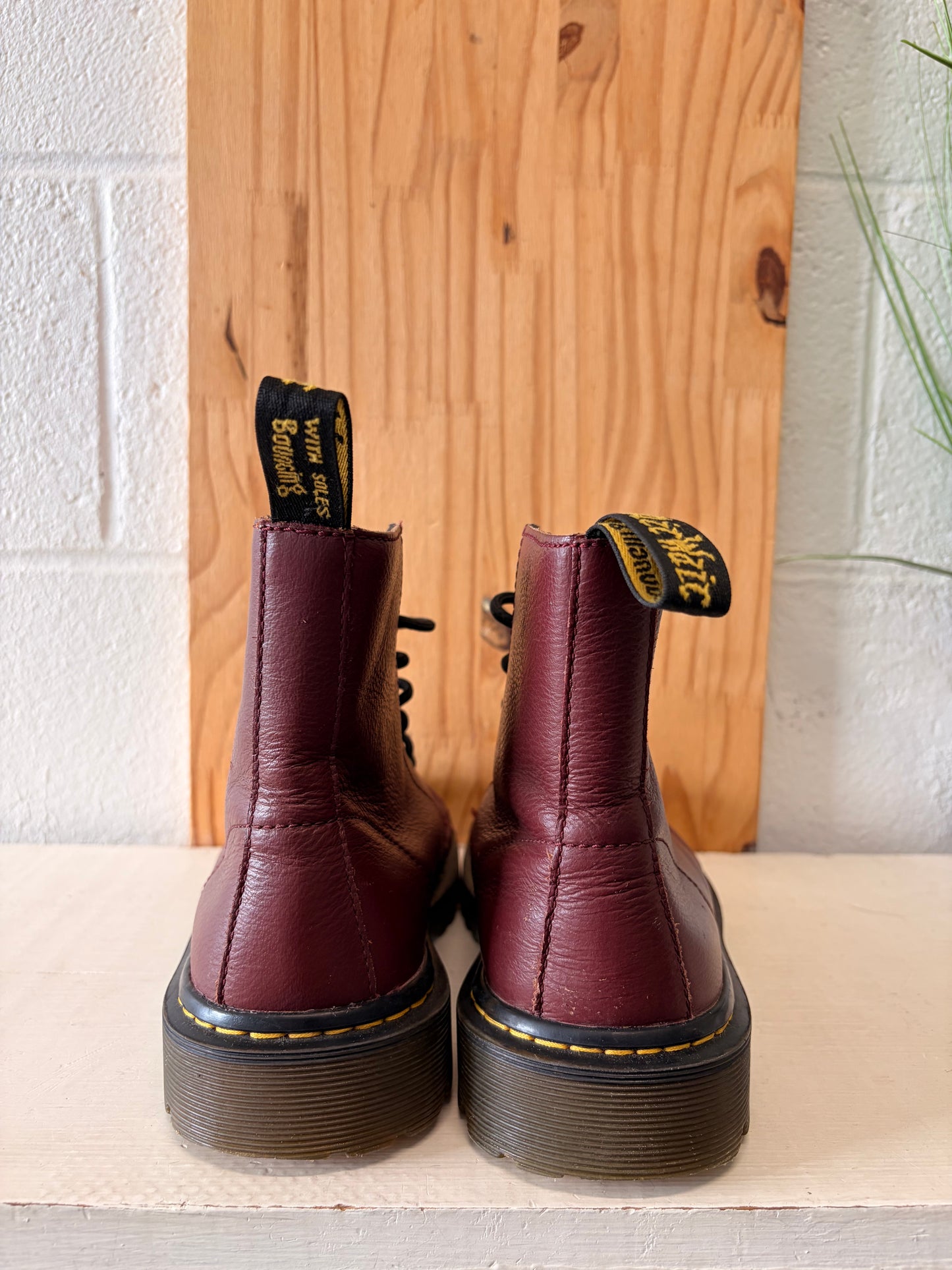 Cherry Red Dr. Martens : Size 7