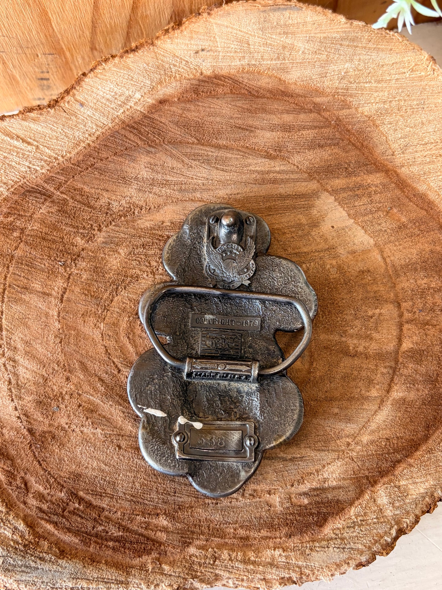 Vtg ‘79 Great American Coin Co. Belt Buckle