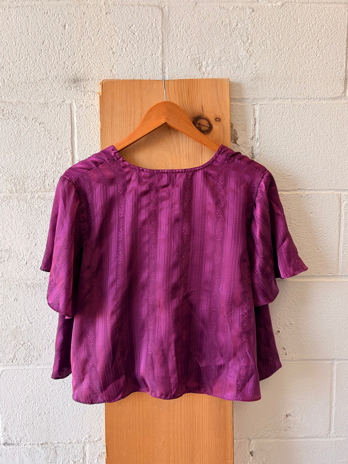 Vtg Victoria’s Secret Gold Label Purple Sleep Set : M