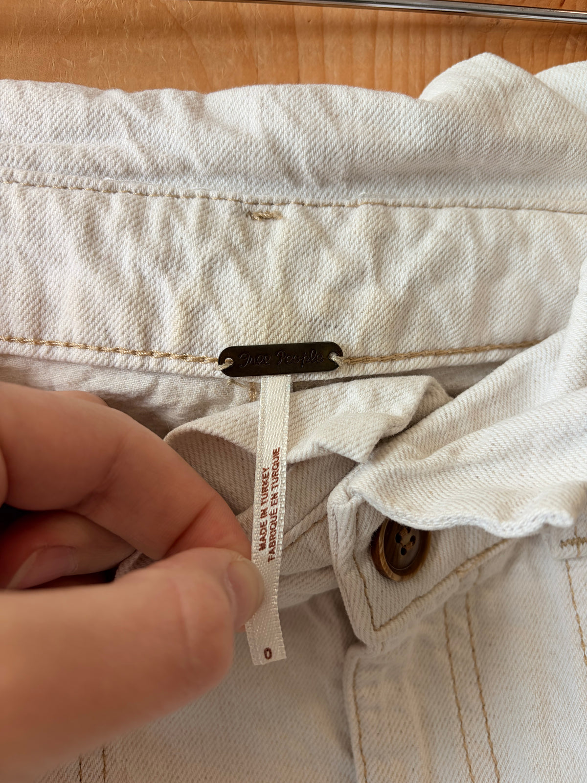 White Free People Skirt : 0