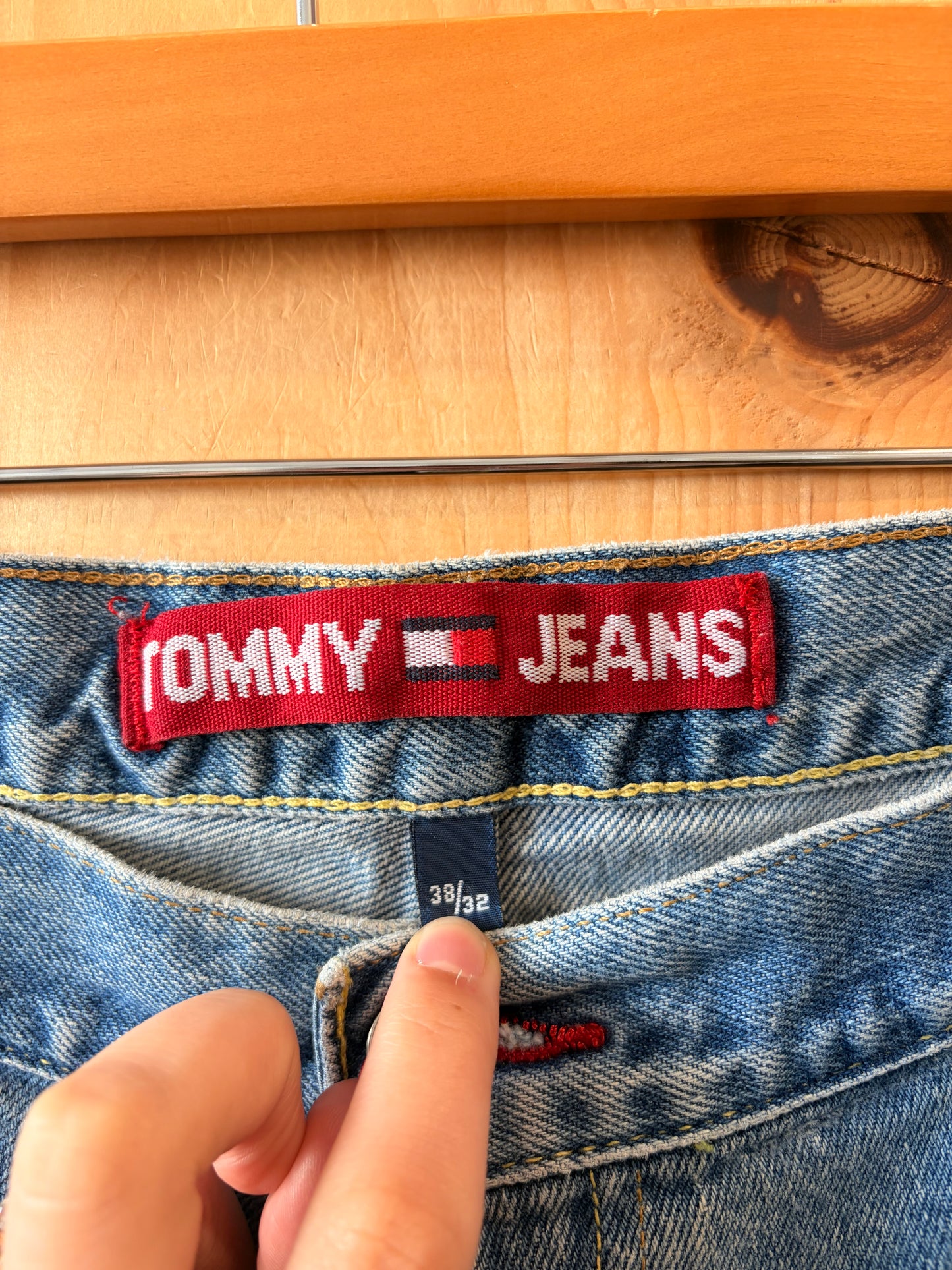 Vtg Tommy Hilfiger Jeans : 38x32
