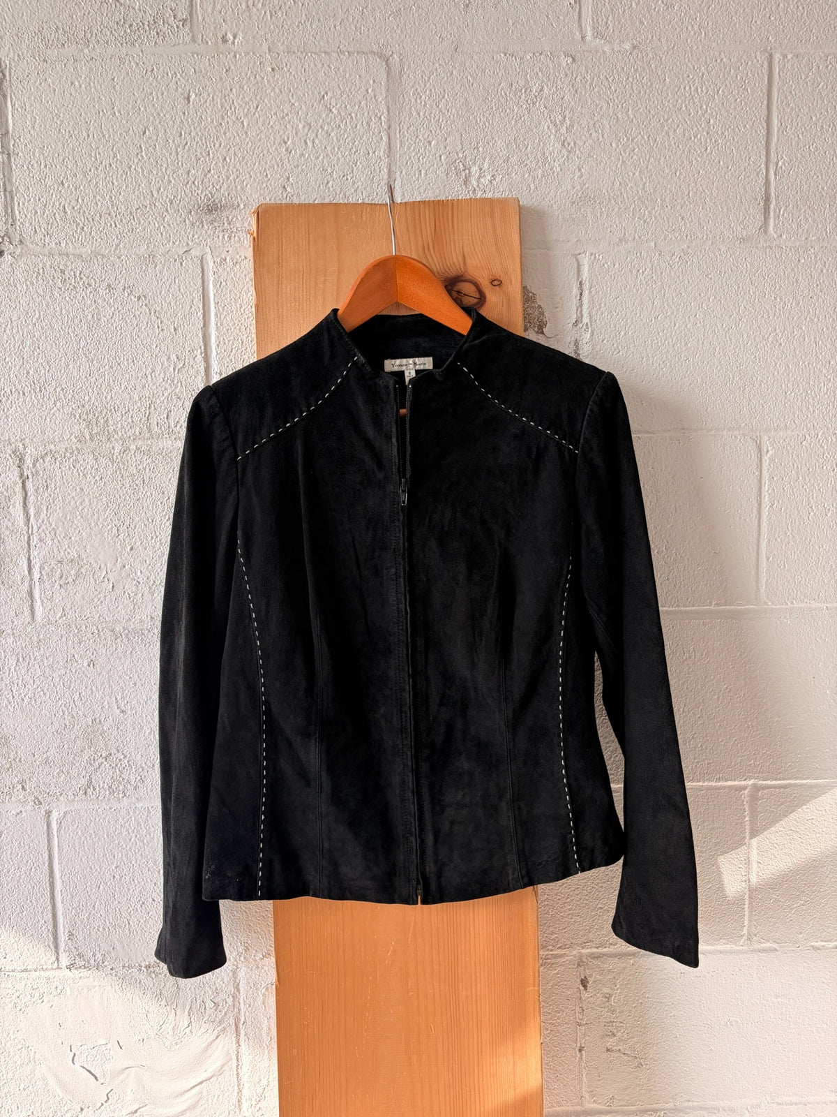 Black Suede Jacket : 8
