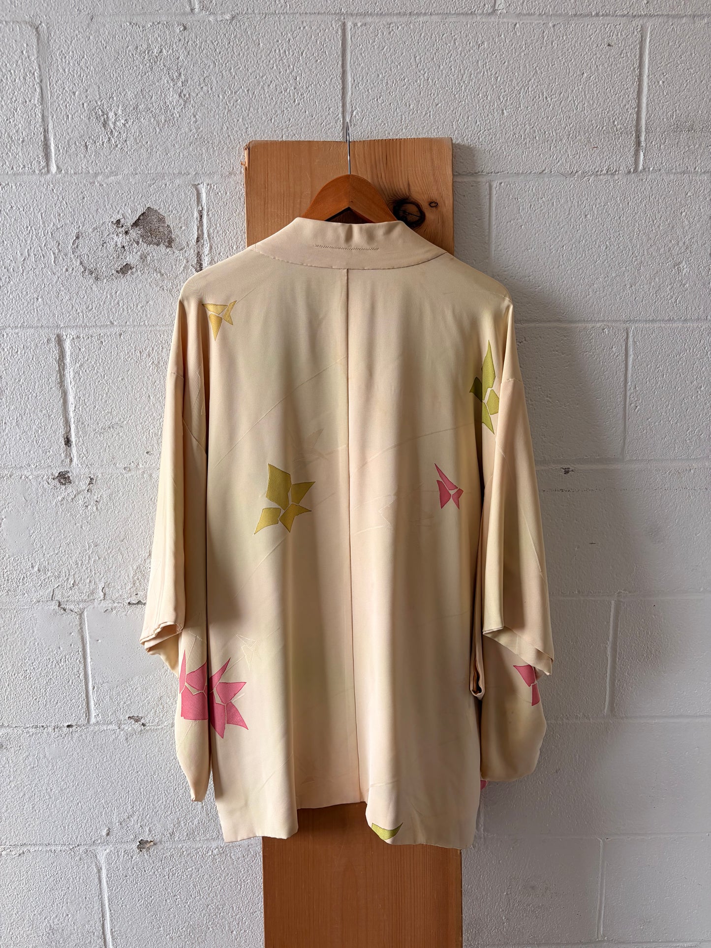 Vtg Light Haori Kimono Jacket (As Is)
