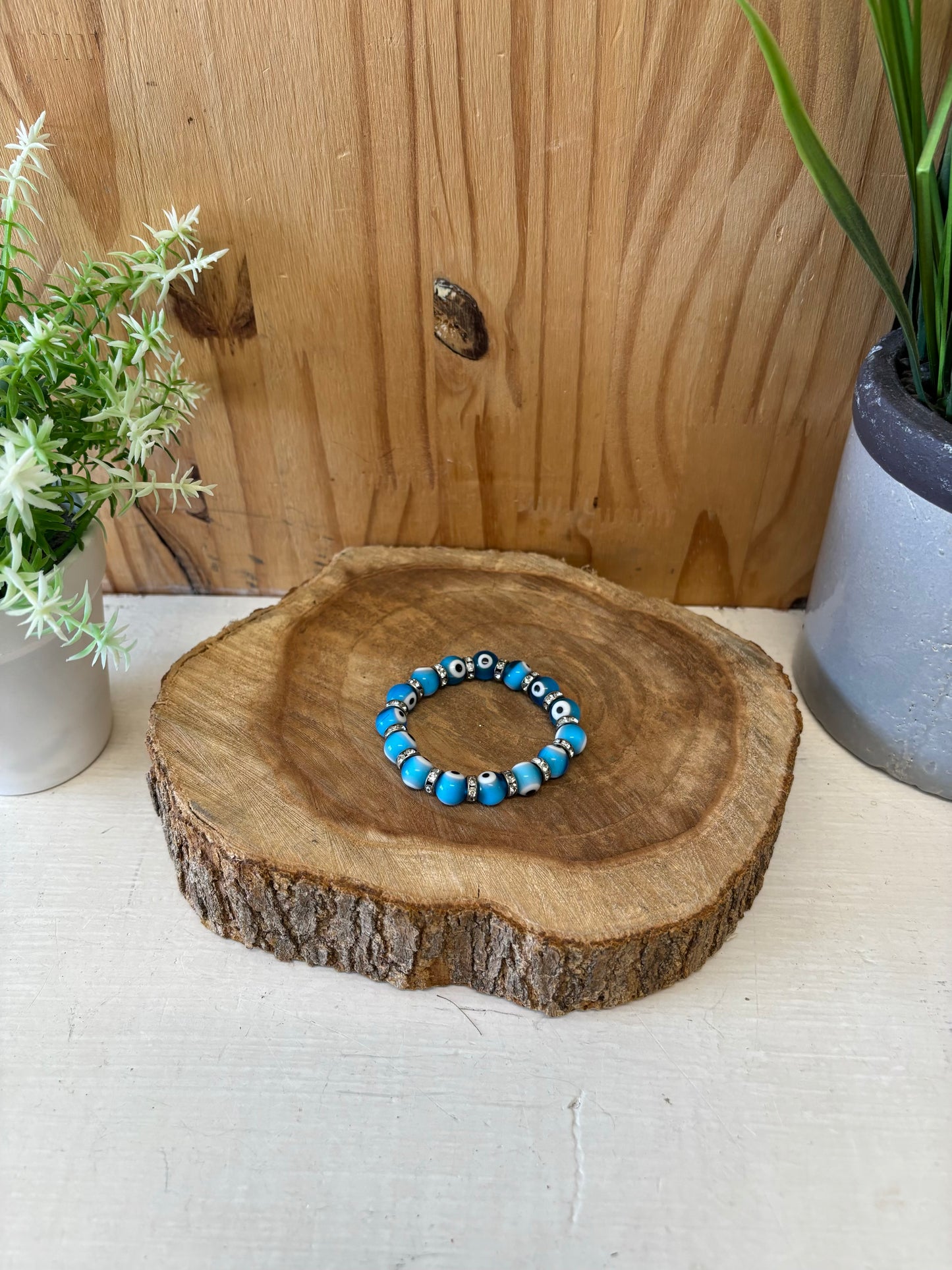 Blue Evil Eye Bracelet