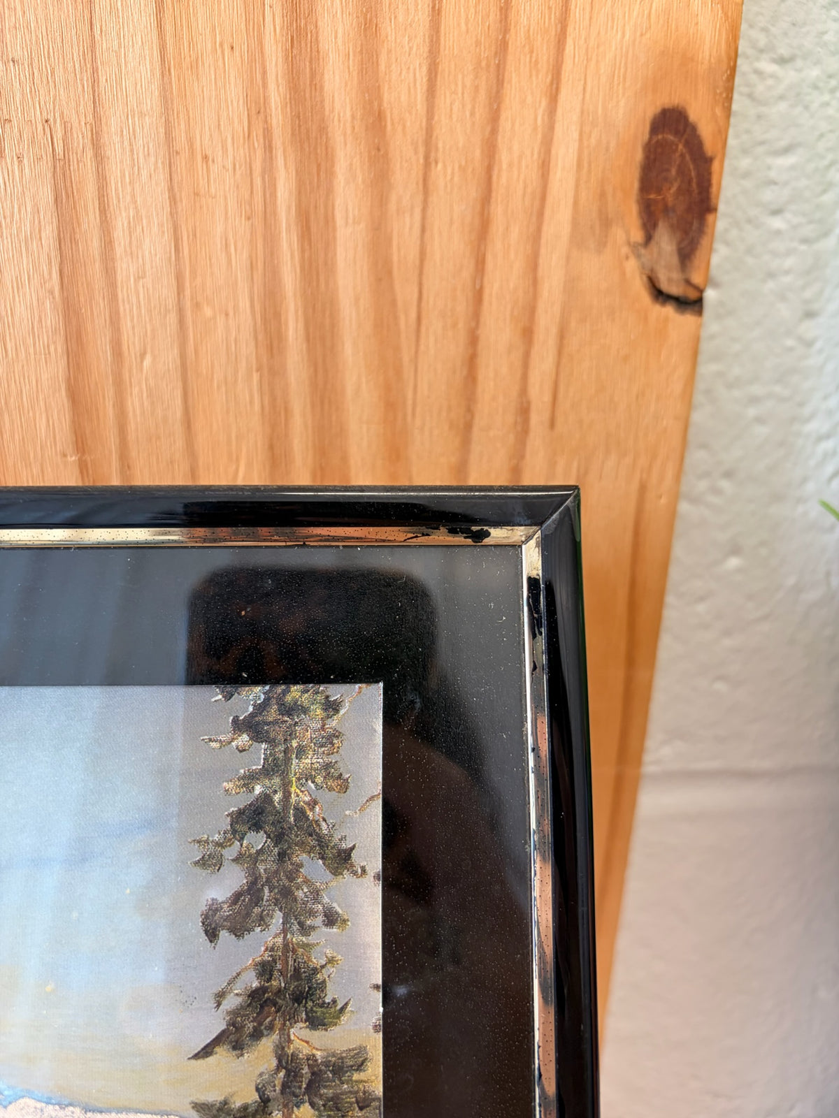 Vtg Pair of Landscape Foil Artwork (Local Pick Up Only)