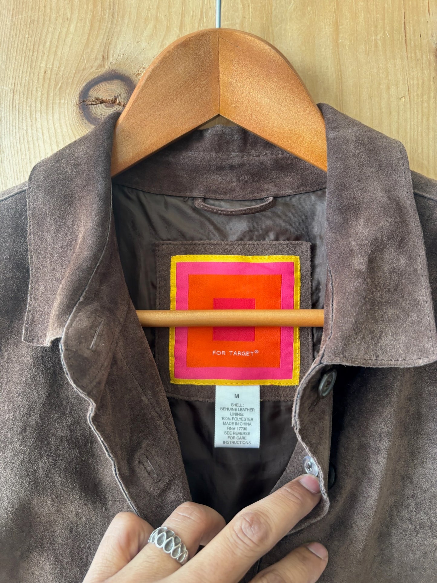 Brown Suede Jacket : M