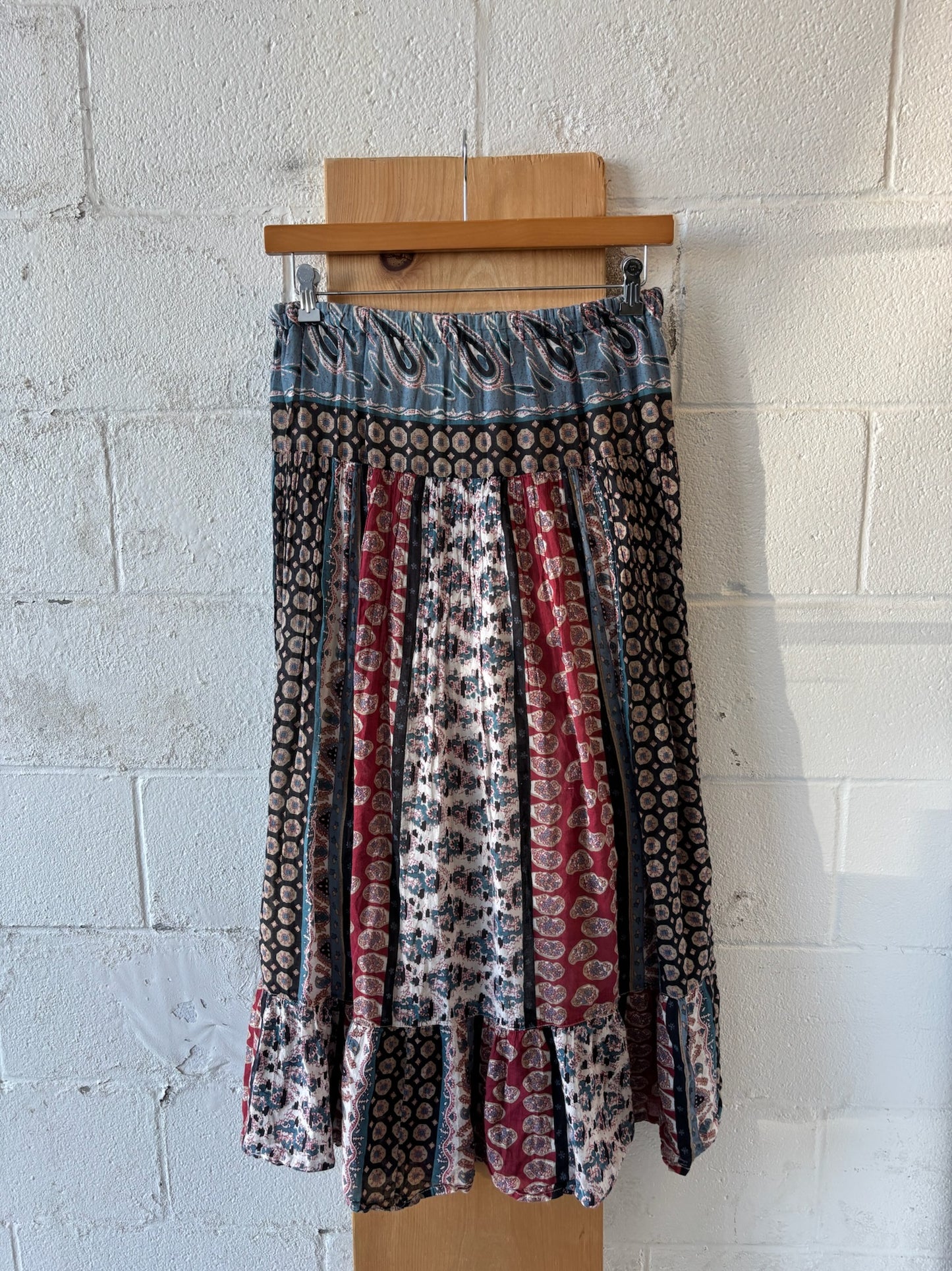 Boho Maxi Skirt : L