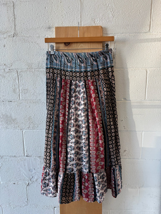 Boho Maxi Skirt : L