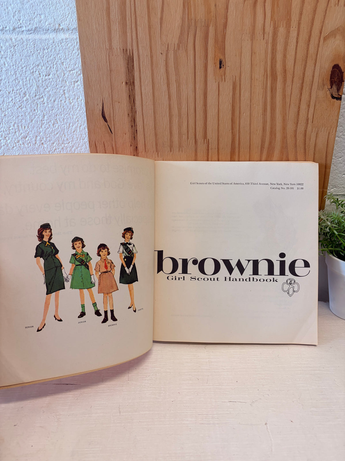 50’s Brownie Girl Scout Handbook