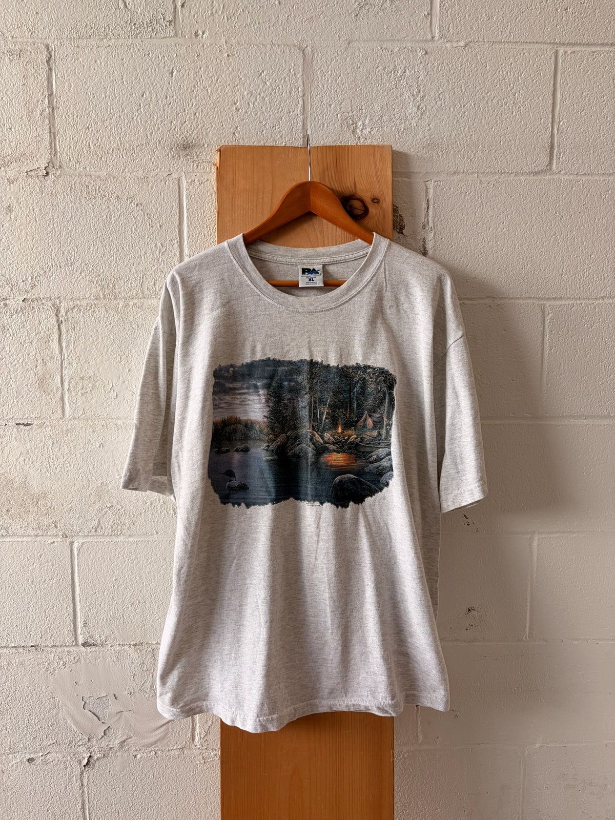 Vtg Camp Scene Tee : XL