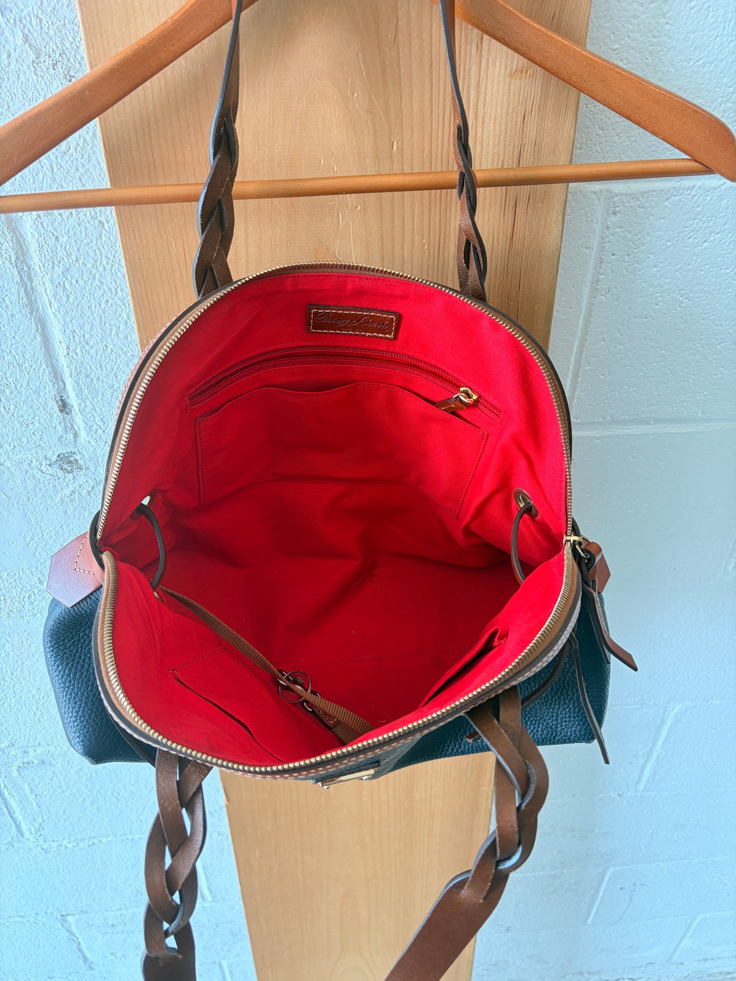 Navy Dooney & Bourke Purse