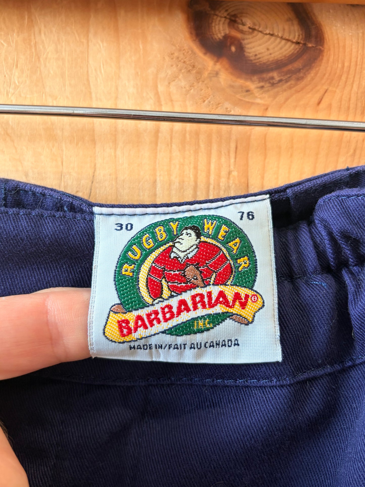 Barbarian Rugby Shorts : 28”W