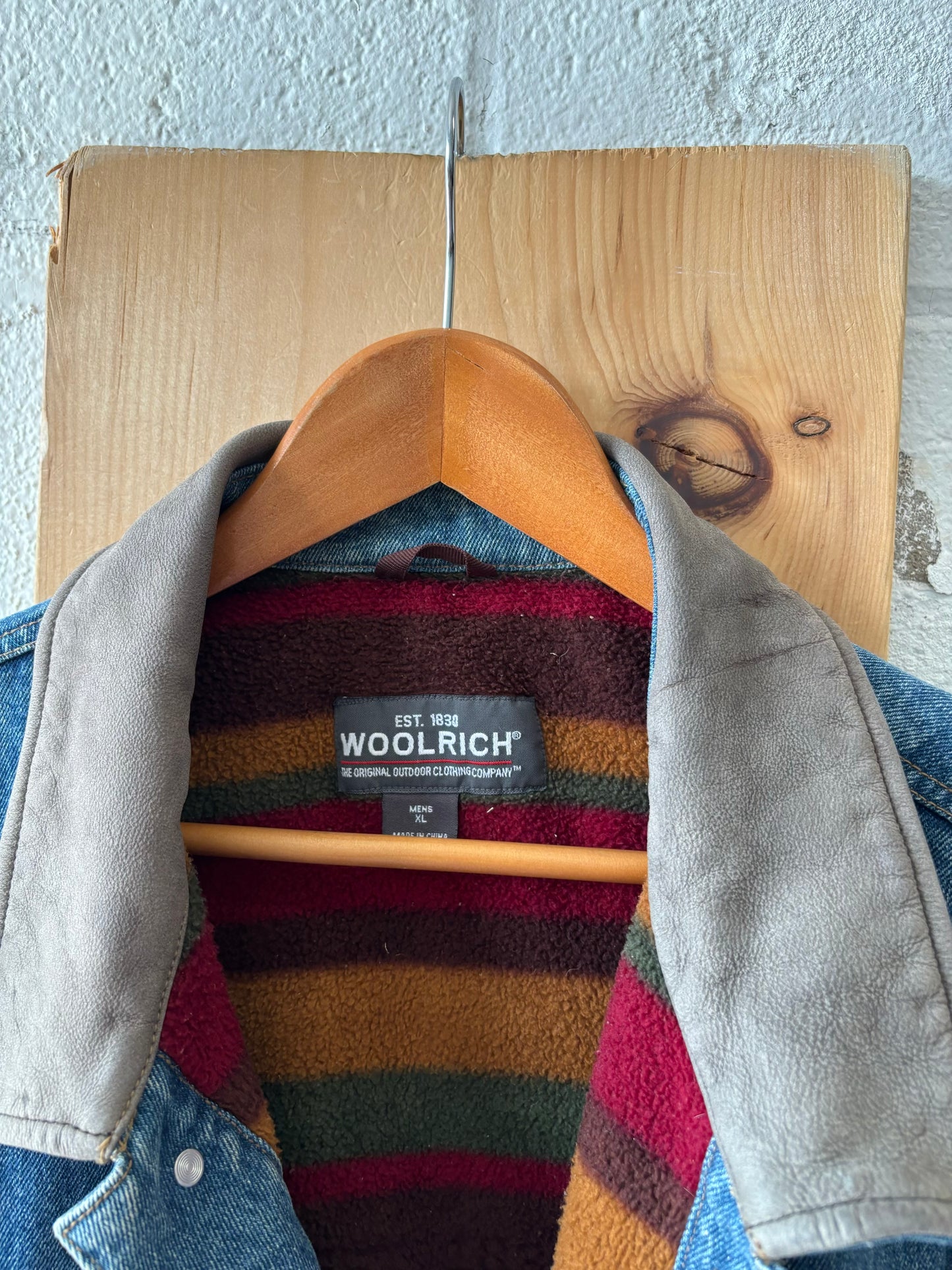Vtg Woolrich Blanket Lined Coat : XL