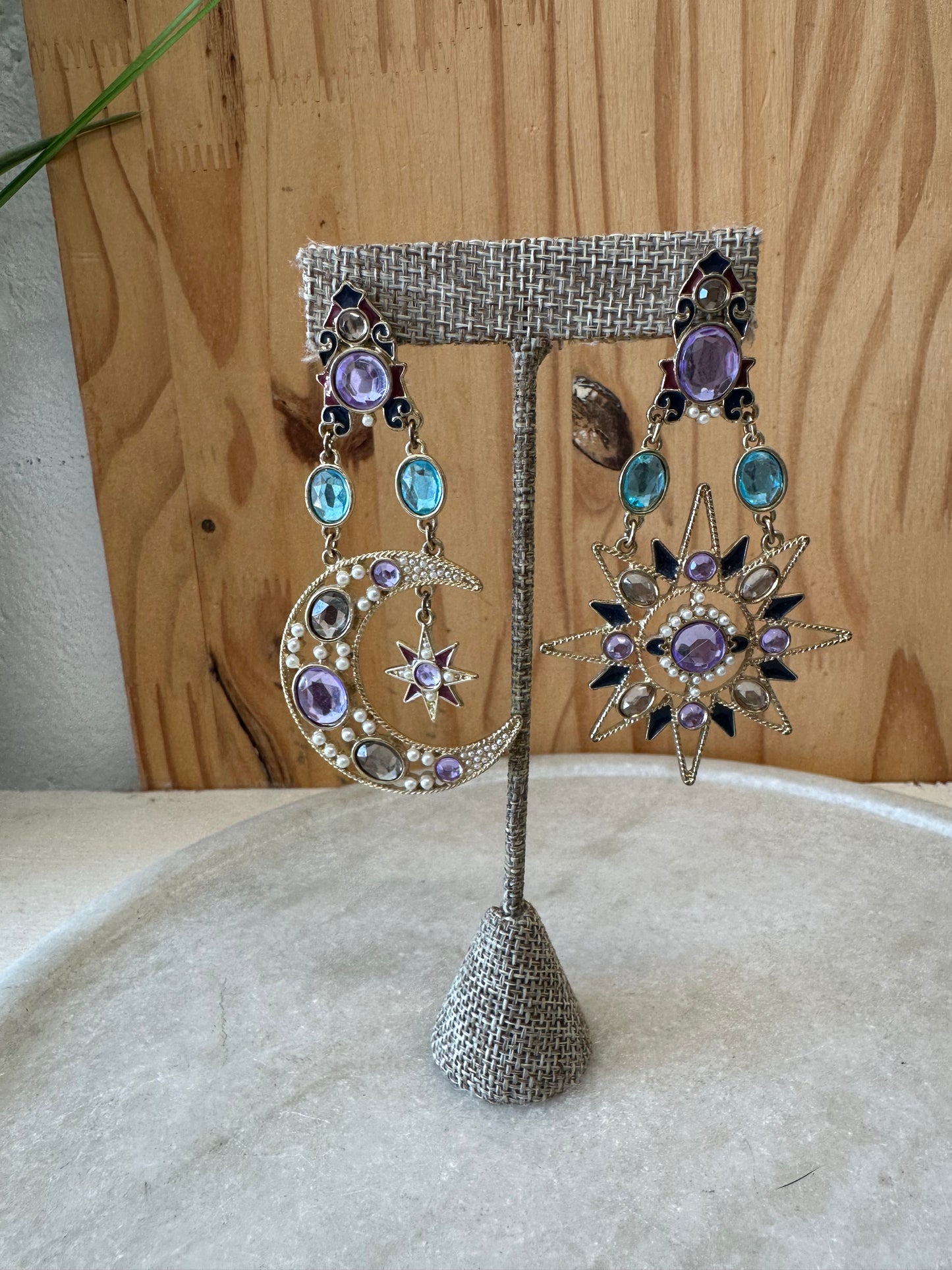 Moon and Sun Earrings