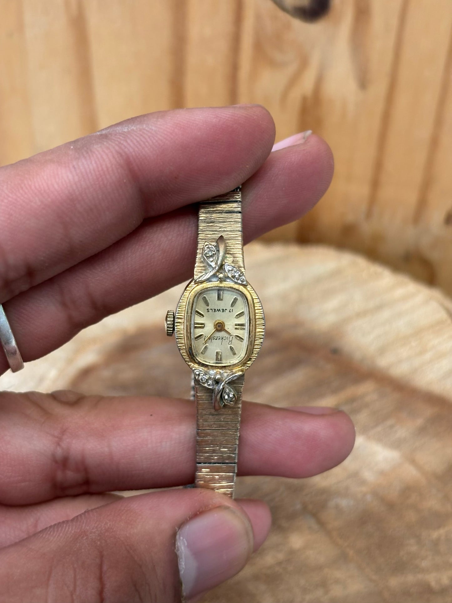 Vtg Gold Watch (Untested)