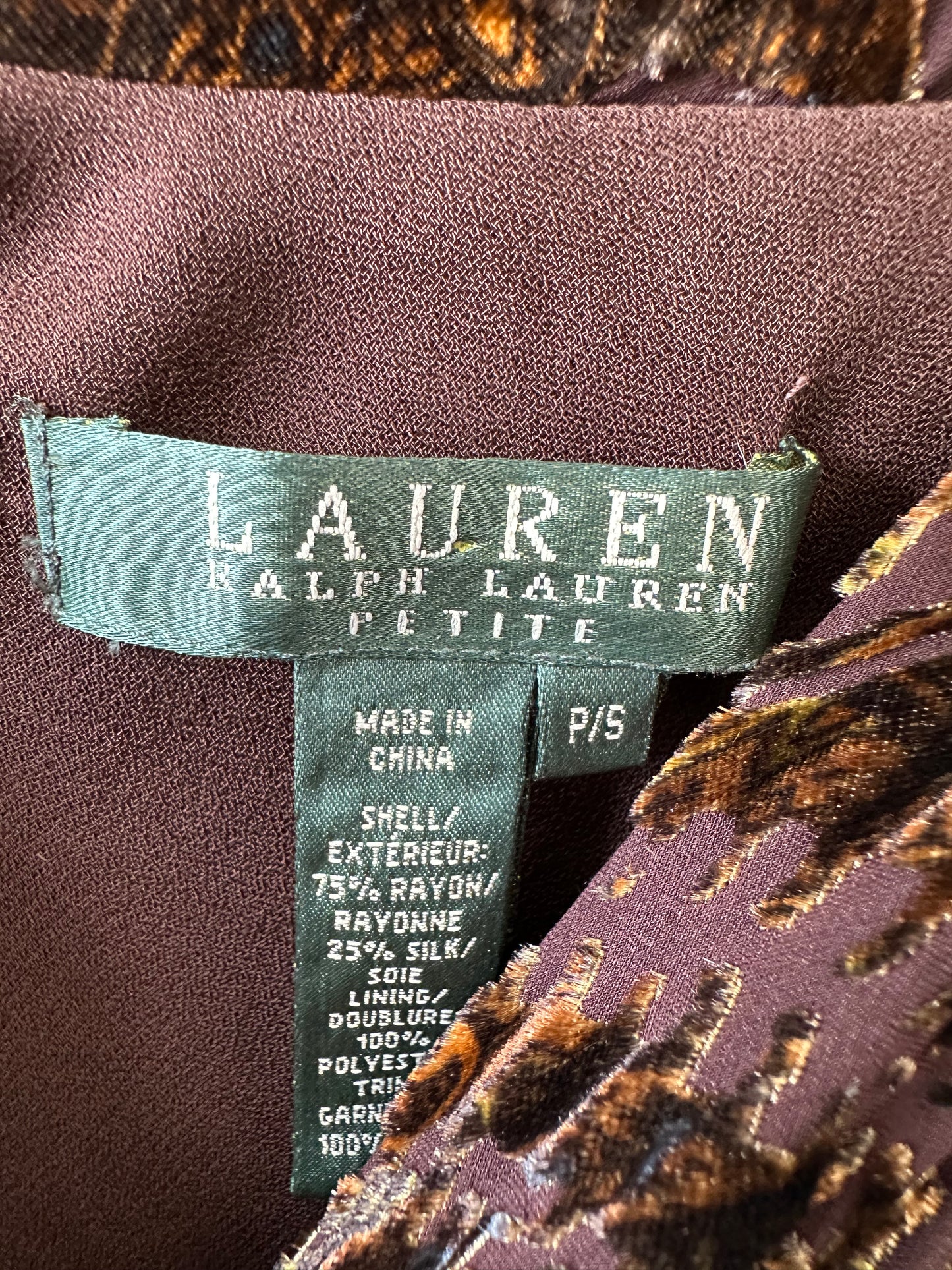 Velvet Paisley Skirt : PS