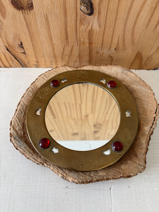 Little Brass Celestial Mirror (Local Pick Up Only)