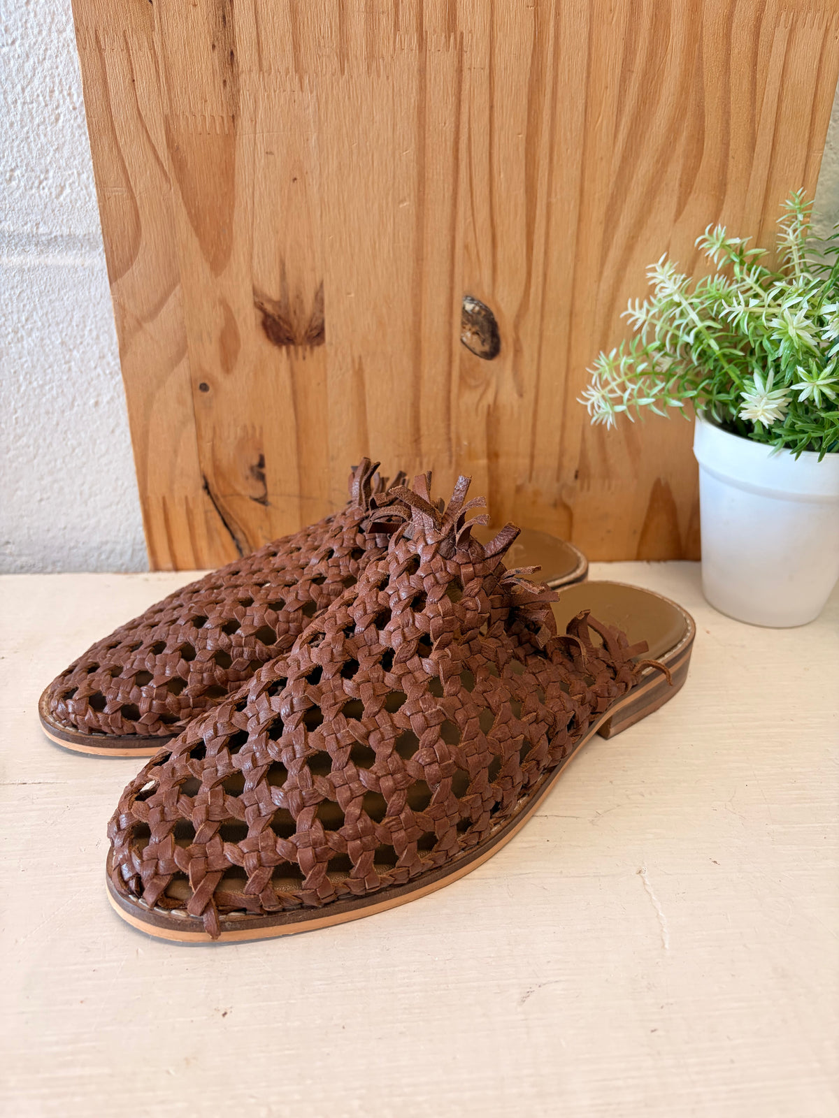 Free People Woven Mules : Size EU 36